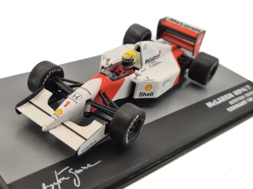 McLaren MP4/7 F1 #1 (1992) - Germany GP - Ayrton Senna - С ПИЛОТ - Edicola - 1:43