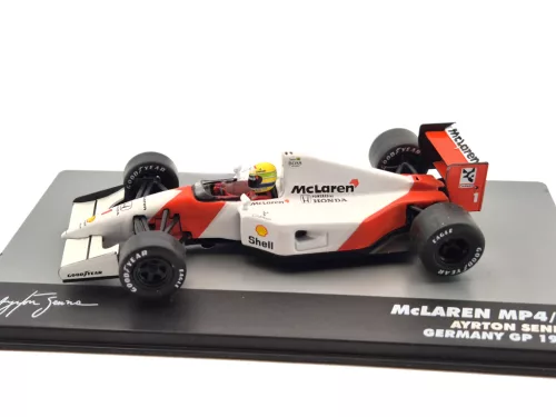 McLaren MP4/7 F1 #1 (1992) - Germany GP - Ayrton Senna - С ПИЛОТ - Edicola - 1:43