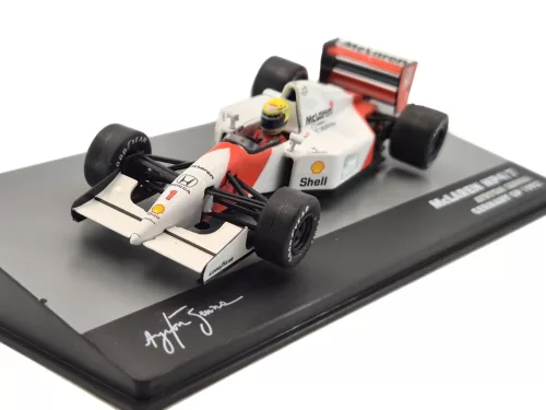 McLaren MP4/7 F1 #1 (1992) - Germany GP - Ayrton Senna - С ПИЛОТ - Edicola - 1:43
