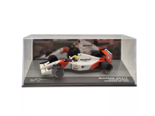 McLaren MP4/7 F1 #1 (1992) - Germany GP - Ayrton Senna - С ПИЛОТ - Edicola - 1:43
