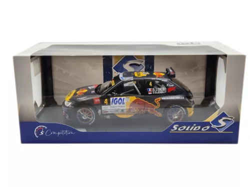 Peugeot 306 - Red Bull - Rally Mont Blanc #4 (2021) - Sebastien Loeb - Daniel Elena - Solido - 1:18 1/18 модел автомобил