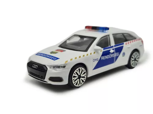 Audi A6 Avant полицейска кола - Bburago - 1:43