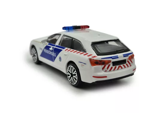 Audi A6 Avant полицейска кола - Bburago - 1:43