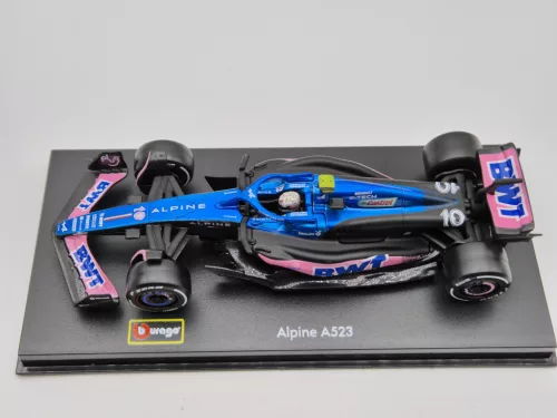 Renault Alpine A523 BWT Racing F1 #10 (2023) - Pierre Gasly - С ПИЛОТ - Bburago - 1:43