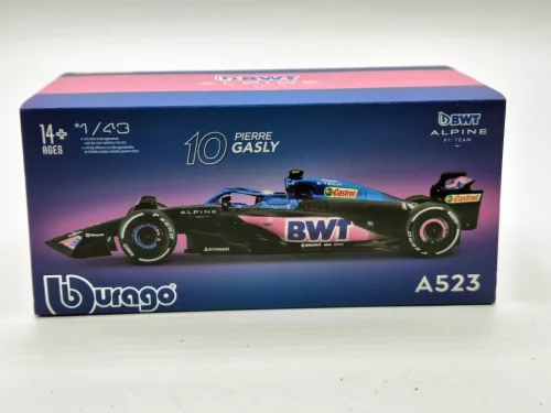 Renault Alpine A523 BWT Racing F1 #10 (2023) - Pierre Gasly - С ПИЛОТ - Bburago - 1:43