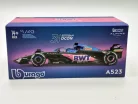 Renault Alpine A523 BWT Racing F1 #31 (2023) - Esteban Ocon - С ПИЛОТ - Bburago - 1:43