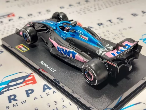 Renault Alpine A523 BWT Racing F1 #31 (2023) - Esteban Ocon - С ПИЛОТ - Bburago - 1:43