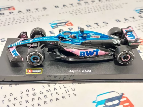 Renault Alpine A523 BWT Racing F1 #31 (2023) - Esteban Ocon - С ПИЛОТ - Bburago - 1:43