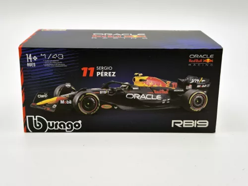 Red Bull RB19 Team Oracle F1 #11 (2023) - Sergio Perez - С ПИЛОТ - Bburago - 1:43