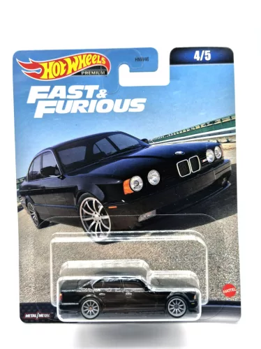 Hot Wheels Premium Fast and Furious - Fast & Furious 4/5 - BMW E34 M5 (1991) - Hot Wheels - 1:64