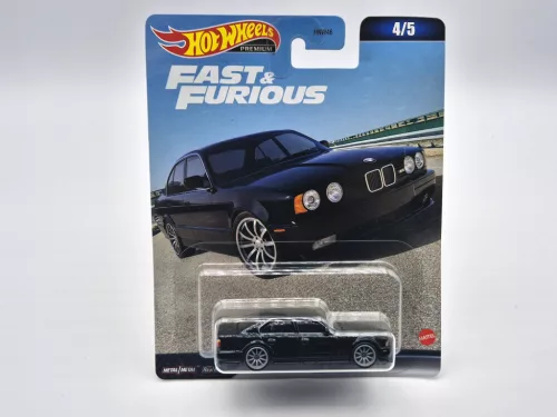 Hot Wheels Premium Fast and Furious - Fast & Furious 4/5 - BMW E34 M5 (1991) - Hot Wheels - 1:64