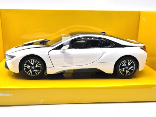 BMW i8 (2015) - бял - Rastar - 1:24