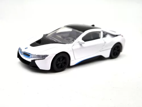 BMW i8 (2015) - бял - Rastar - 1:43