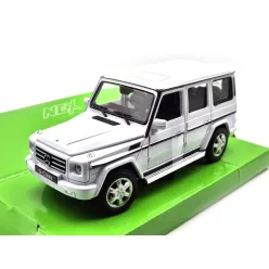 Mercedes Benz G клас (2009) - бял - Welly - 1:24