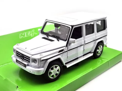 Mercedes Benz G клас (2009) - бял - Welly - 1:24