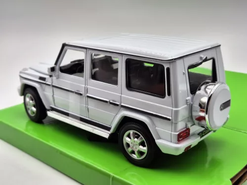 Mercedes Benz G клас (2009) - бял - Welly - 1:24