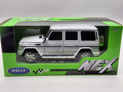 Mercedes Benz G клас (2009) - бял - Welly - 1:24