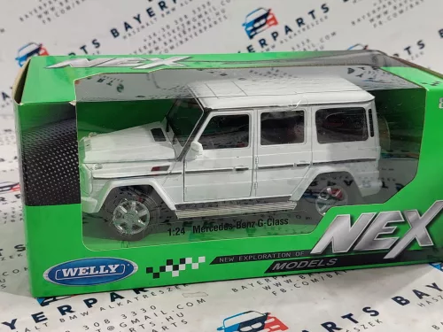 Mercedes Benz G клас (2009) - бял - Welly - 1:24