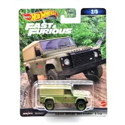   Hot Wheels Premium - Fast and Furious - Fast & Furious 2/5 - Land Rover Defender 110 - Hot Wheels - 1:64