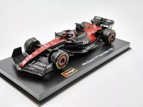 Alfa Romeo C43 Team Stake F1 #77 (2023) - Valtteri Bottas - С ПИЛОТ - Bburago - 1:43