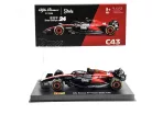 Alfa Romeo C43 Team Stake F1 #24 (2023) - Guanyu Zhou - С ПИЛОТ - Bburago - 1:43