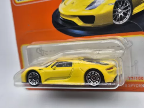 Porsche 918 Spyder - 77/100 - блистер - Matchbox - 1:64