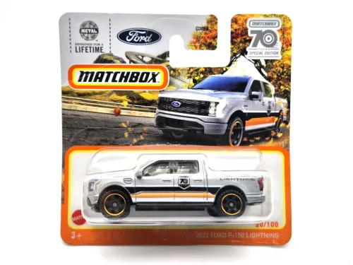 Ford F-150 Lightning (2022) - 20/100 - блистер - Matchbox - 1:64