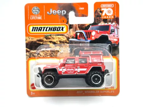 Jeep Wrangler Superlift - 42/100 - блистер - Matchbox - 1:64