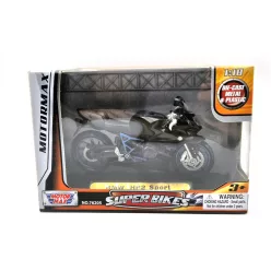 BMW HP2 Sport - черен - Motormax - 1:18
