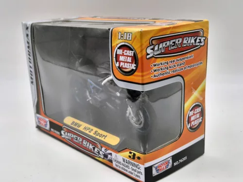 BMW HP2 Sport - черен - Motormax - 1:18