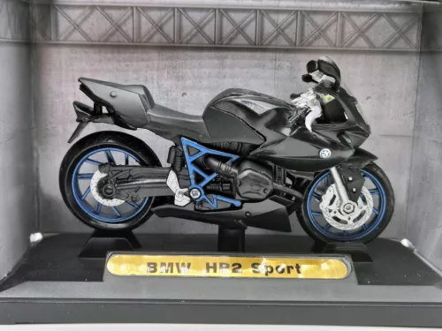 BMW HP2 Sport - черен - Motormax - 1:18