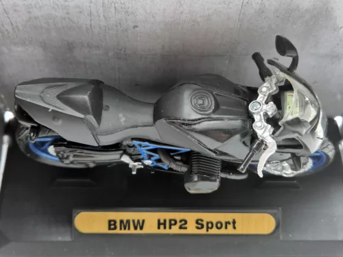 BMW HP2 Sport - черен - Motormax - 1:18