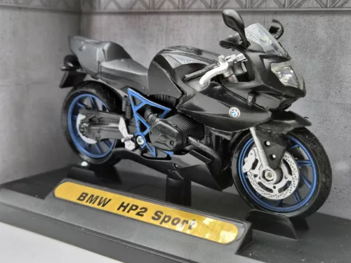 BMW HP2 Sport - черен - Motormax - 1:18