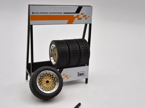 Lada VFTS колело - комплект колела - колела - Ixo - 1:18