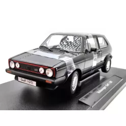 Volkswagen VW Golf Gti - черен - Welly - 1:18