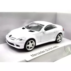 Mercedes Benz SLK55 AMG - бял - Rastar - 1:43