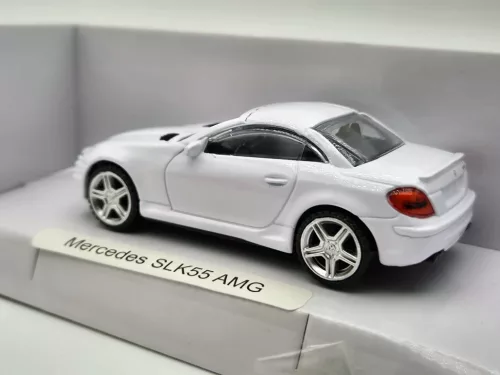 Mercedes Benz SLK55 AMG - бял - Rastar - 1:43