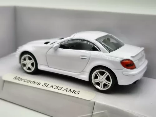 Mercedes Benz SLK55 AMG - бял - Rastar - 1:43
