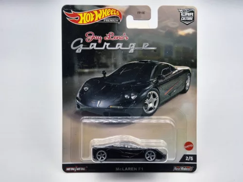 Hot Wheels Premium - Jay Leno's Garage - McLaren F1 - Hot Wheels - 1:64