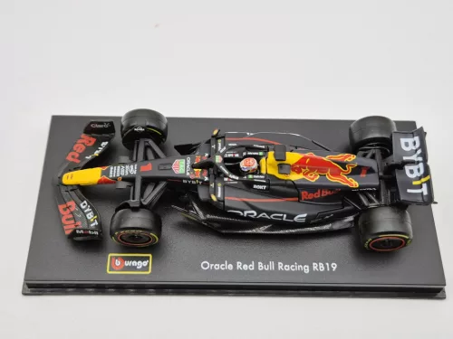 Red Bull RB19 Team Oracle F1 #1 (2023) - Max Verstappen - С ПИЛОТ - BBurago - 1:43