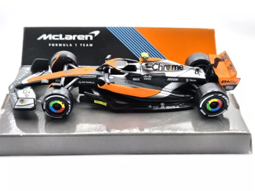 McLaren MCL60 F1 #4 (2023) - British GP 2nd - Lando Norris - BBurago - 1:43