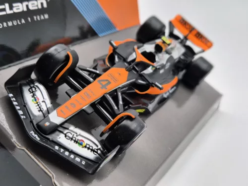 McLaren MCL60 F1 #4 (2023) - British GP 2nd - Lando Norris - BBurago - 1:43