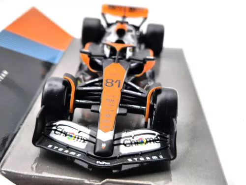 McLaren MCL60 F1 #81 (2023) - British GP 4th - Oscar Piastri - BBurago - 1:43