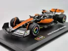 McLaren MCL60 F1 #81 (2023) - British GP 4th - Oscar Piastri - С ПИЛОТ - BBurago - 1:43