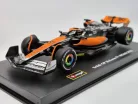 McLaren MCL60 F1 #81 (2023) - British GP 4th - Oscar Piastri - С ПИЛОТ - BBurago - 1:43