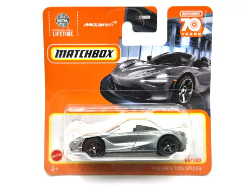 McLaren 720S Spider - 2023 66/100 - блистер - Matchbox - 1:64