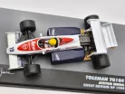 Toleman TG184 F1 #19 (1984) - Great Britain GP - Ayrton Senna - С ПИЛОТ - Edicola - 1:43