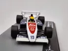 Toleman TG184 F1 #19 (1984) - Great Britain GP - Ayrton Senna - С ПИЛОТ - Edicola - 1:43