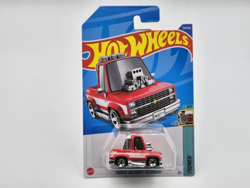 Hot Wheels Toon'D Chevy Silverado (1983) - Tooned 4/5 - 104/250 - дълга картичка