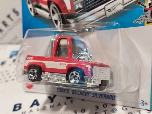 Hot Wheels Toon'D Chevy Silverado (1983) - Tooned 4/5 - 104/250 - дълга картичка